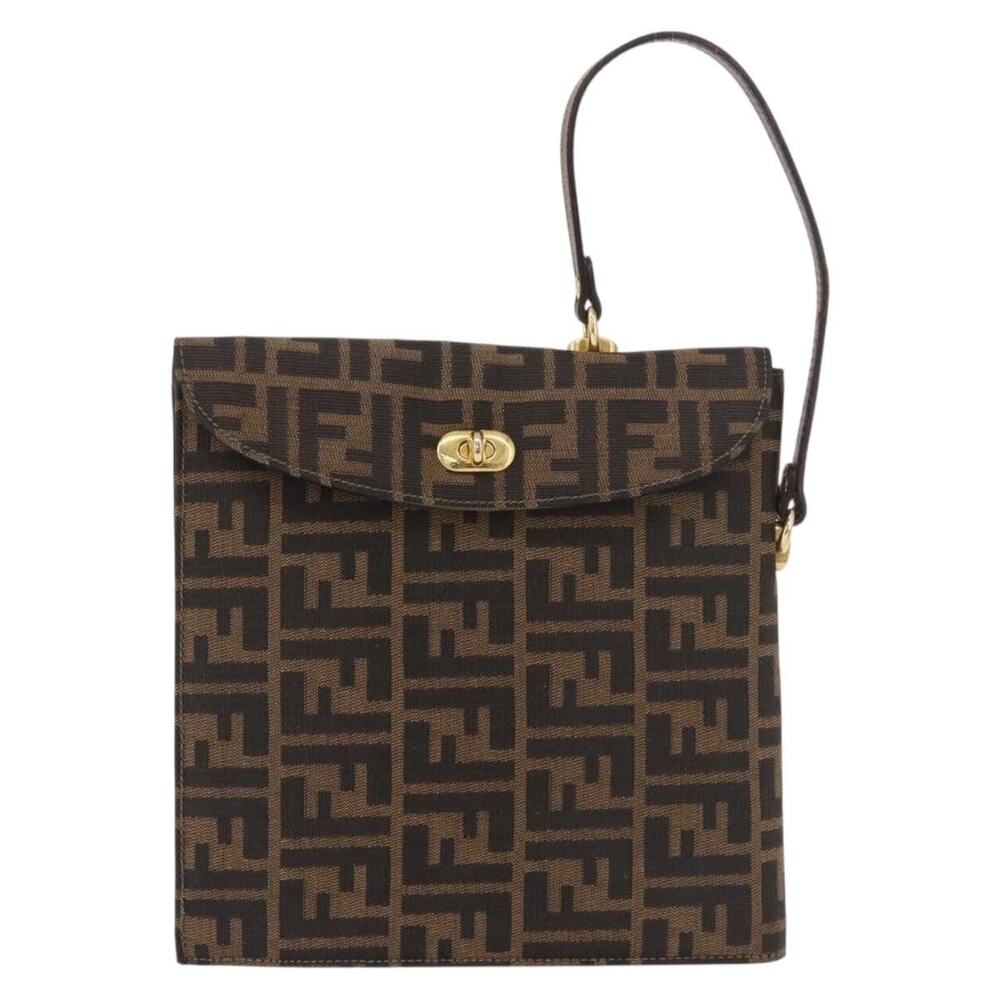 Fendi Zucca Handbag Black